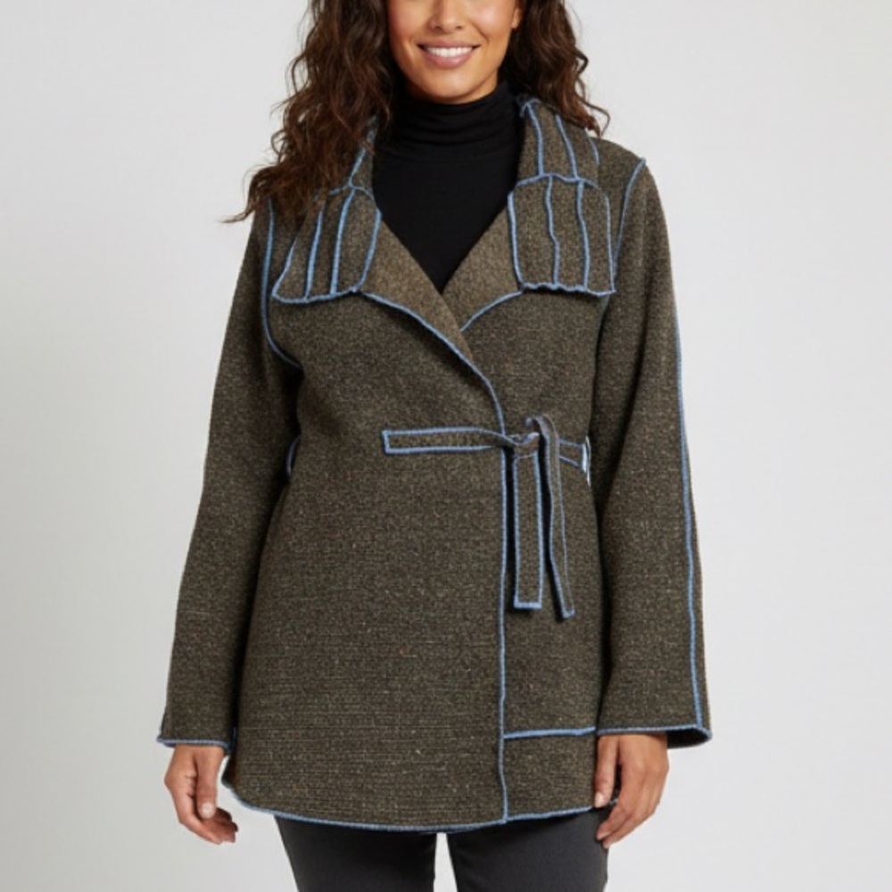 ANYA SF wrap jacket Sweater‎